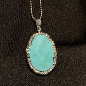 Turquoise Pendant Necklace